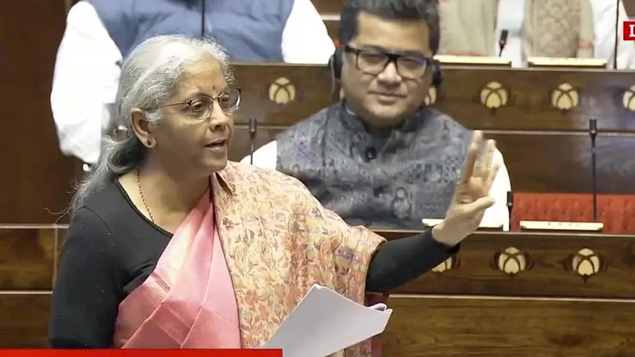 Congress Brazenly Kept Amending Constitution To Help Family: FM Sitharaman In Rajya Sabha