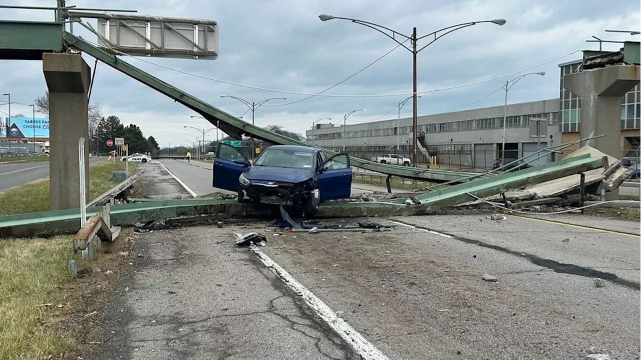 Pedestrian Bridge Collapses After Truck Crash in Rochester