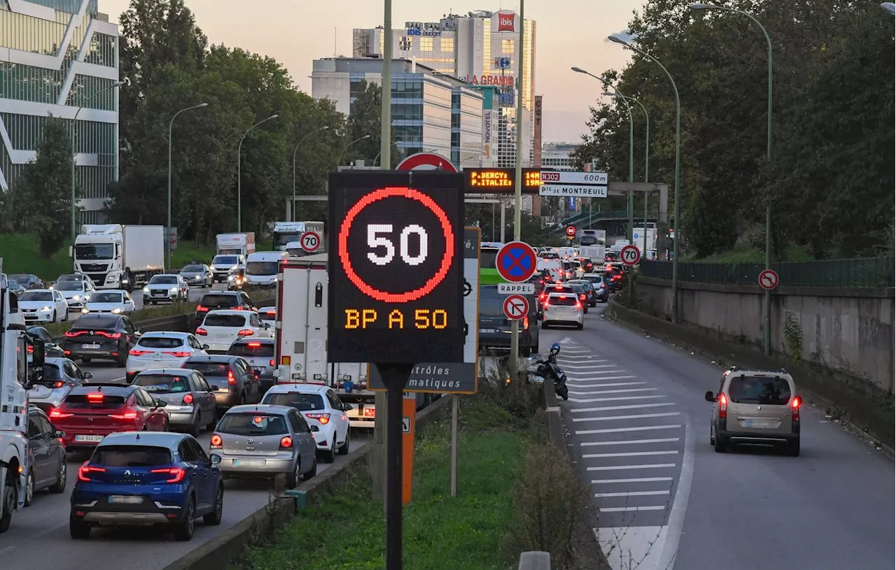 Vitesse Limité à 50 km/h sur le Périphérique Parisien : Bruit Réduit, Mais le Temps Perdu ?