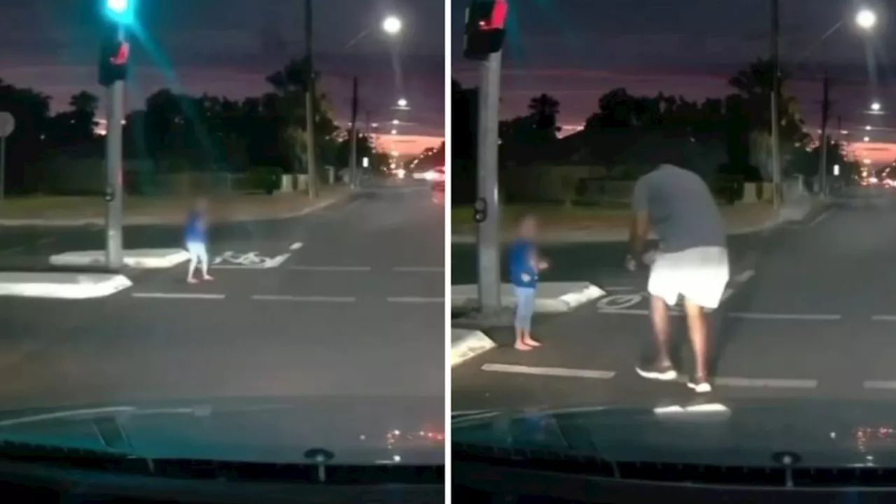 Little boy walks into oncoming traffic on Regency Rd in Adelaide’s Broadview