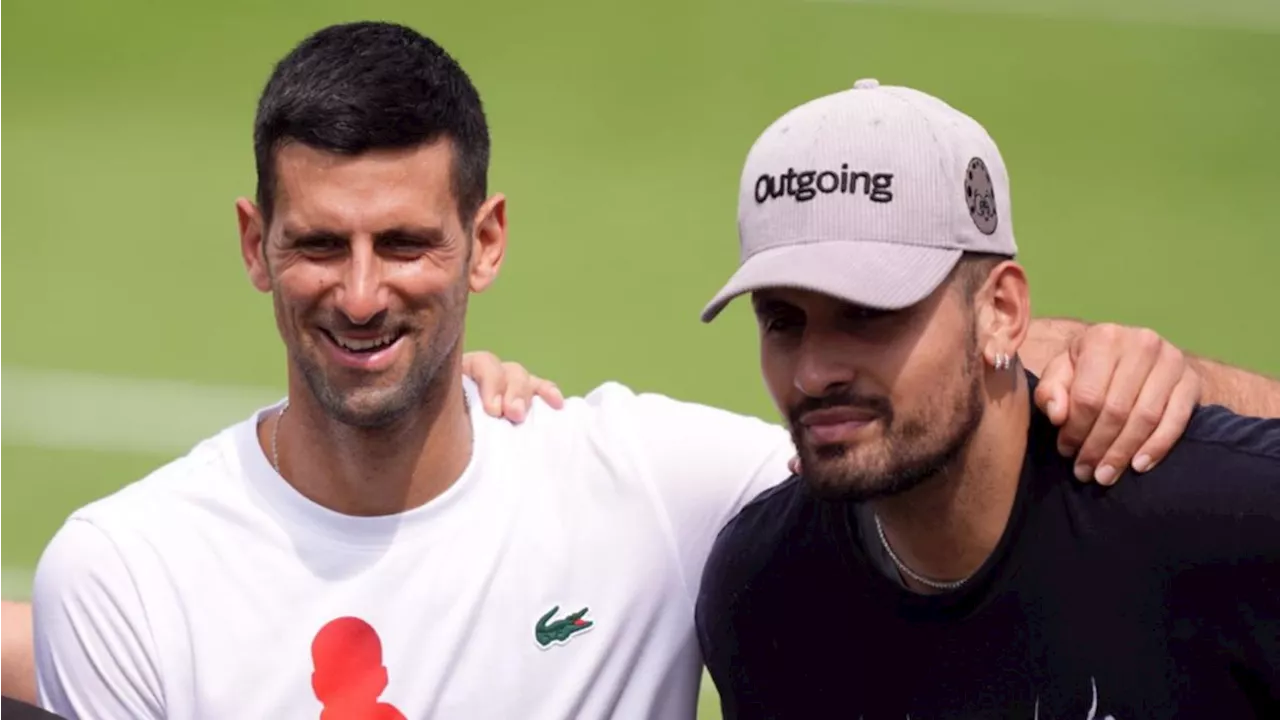 Nick Kyrgios set to play doubles with Novak Djokovic at the Brisbane International