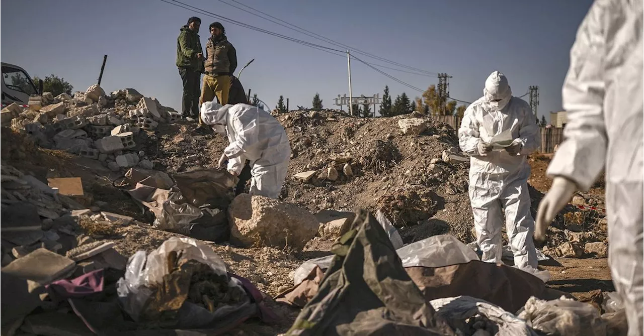 Mass Graves Unearthed in Syria Reveal Brutality of Assad Regime