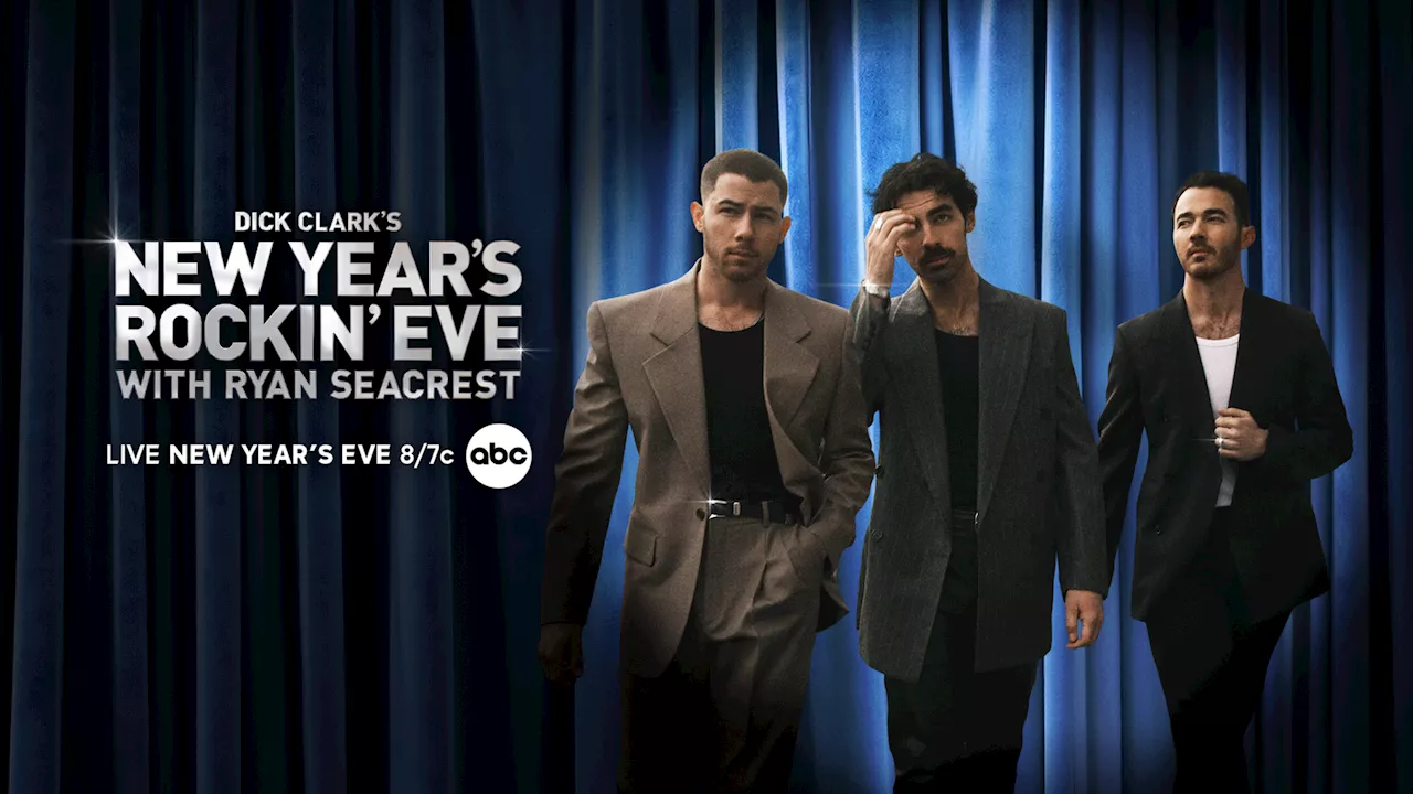 Jonas Brothers to Celebrate 20th Anniversary on Dick Clark's New Year's Rockin' Eve