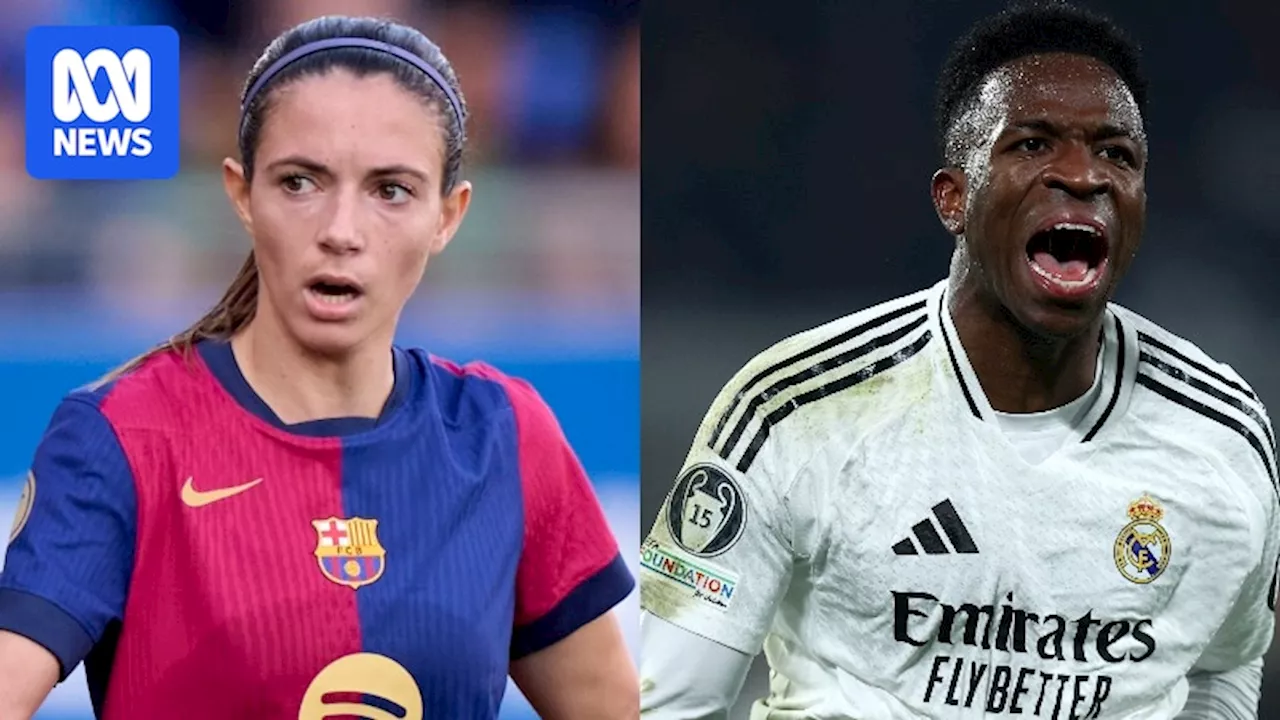 Aitana Bonmatí, Vinícius Júnior claim FIFA player of the year awards