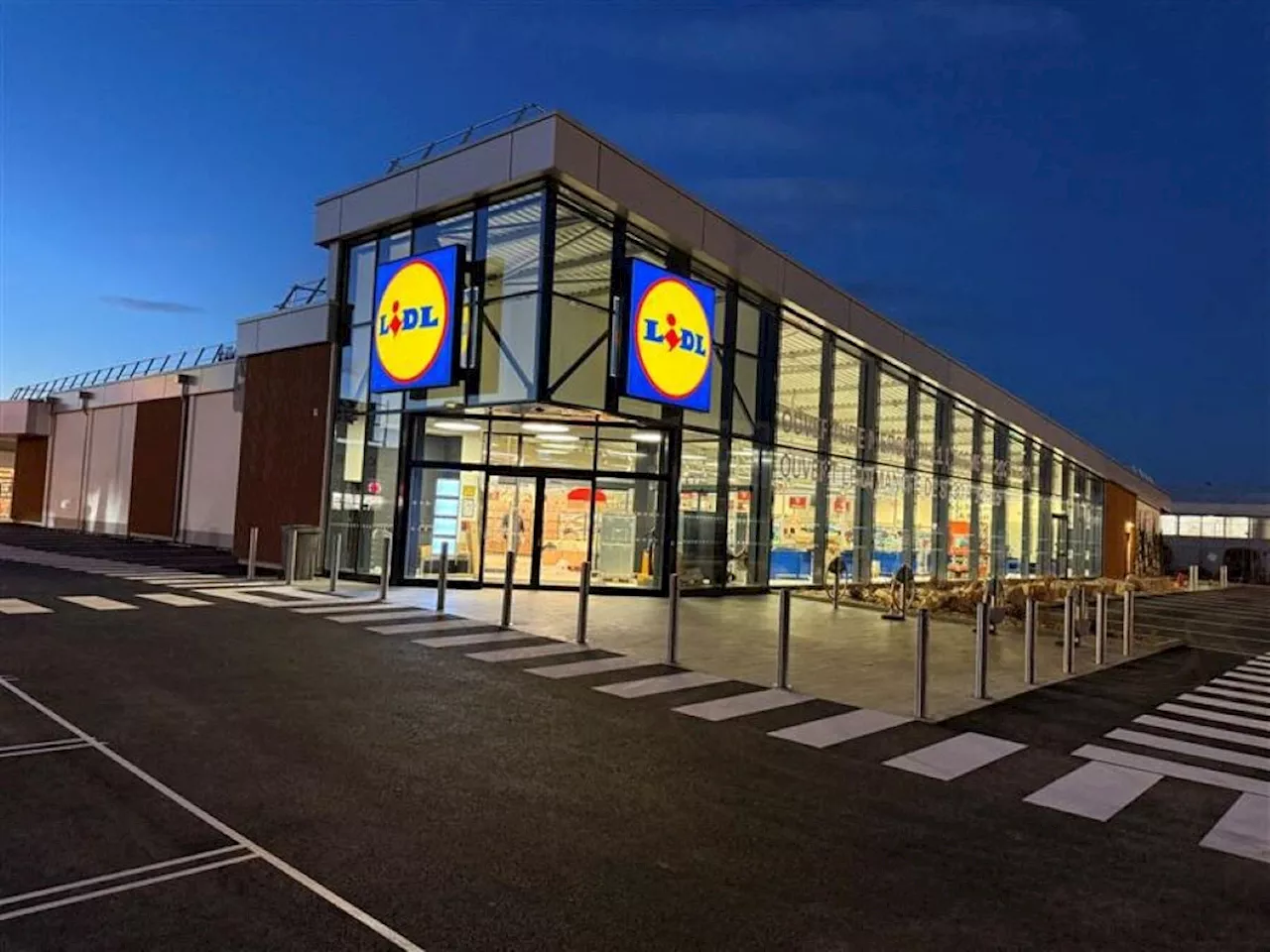 Nouvel Lidl à Oullins-Pierre-Bénite : un concept plus cosy et durable