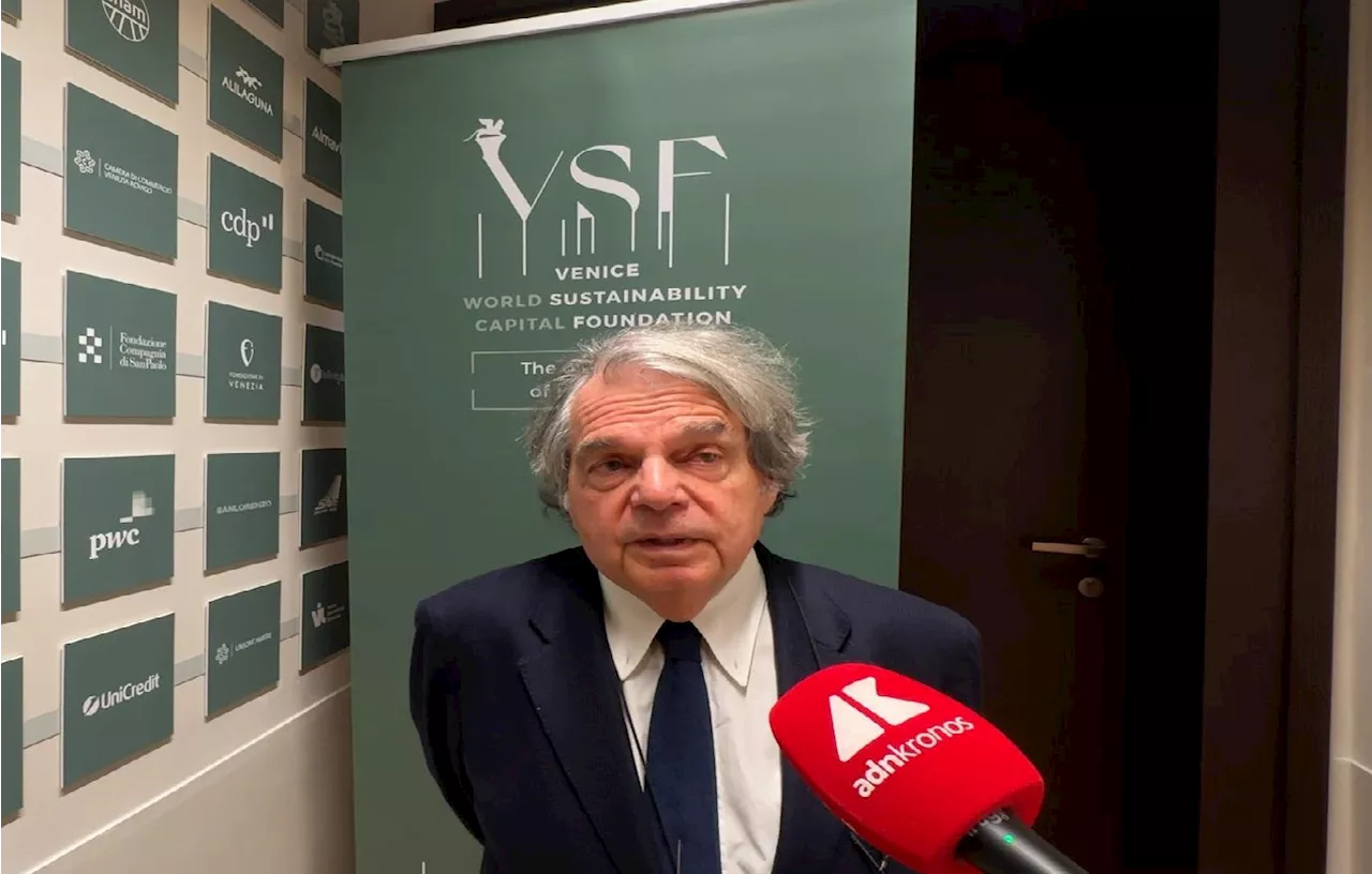 Sostenibilità, Brunetta (Vsf): 'Venezia va salvata anche dal punto di vista economico'