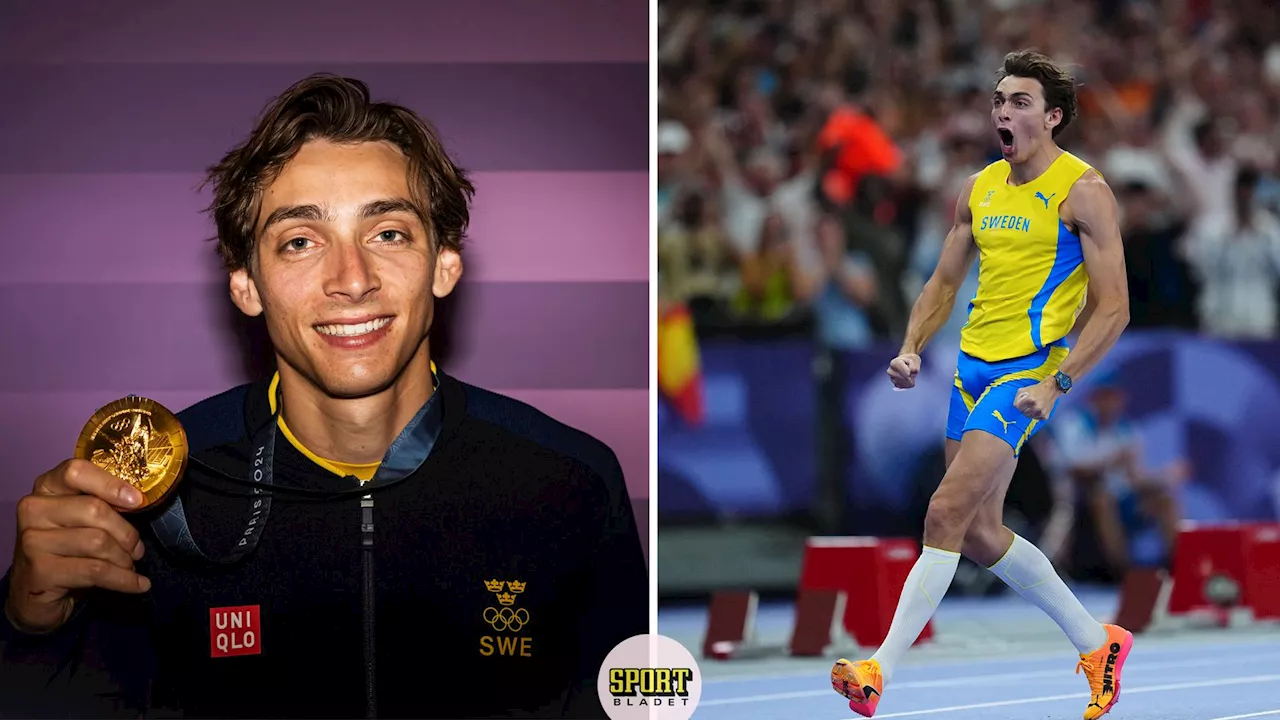 Mondo Duplantis Årets Idrottare i Världen