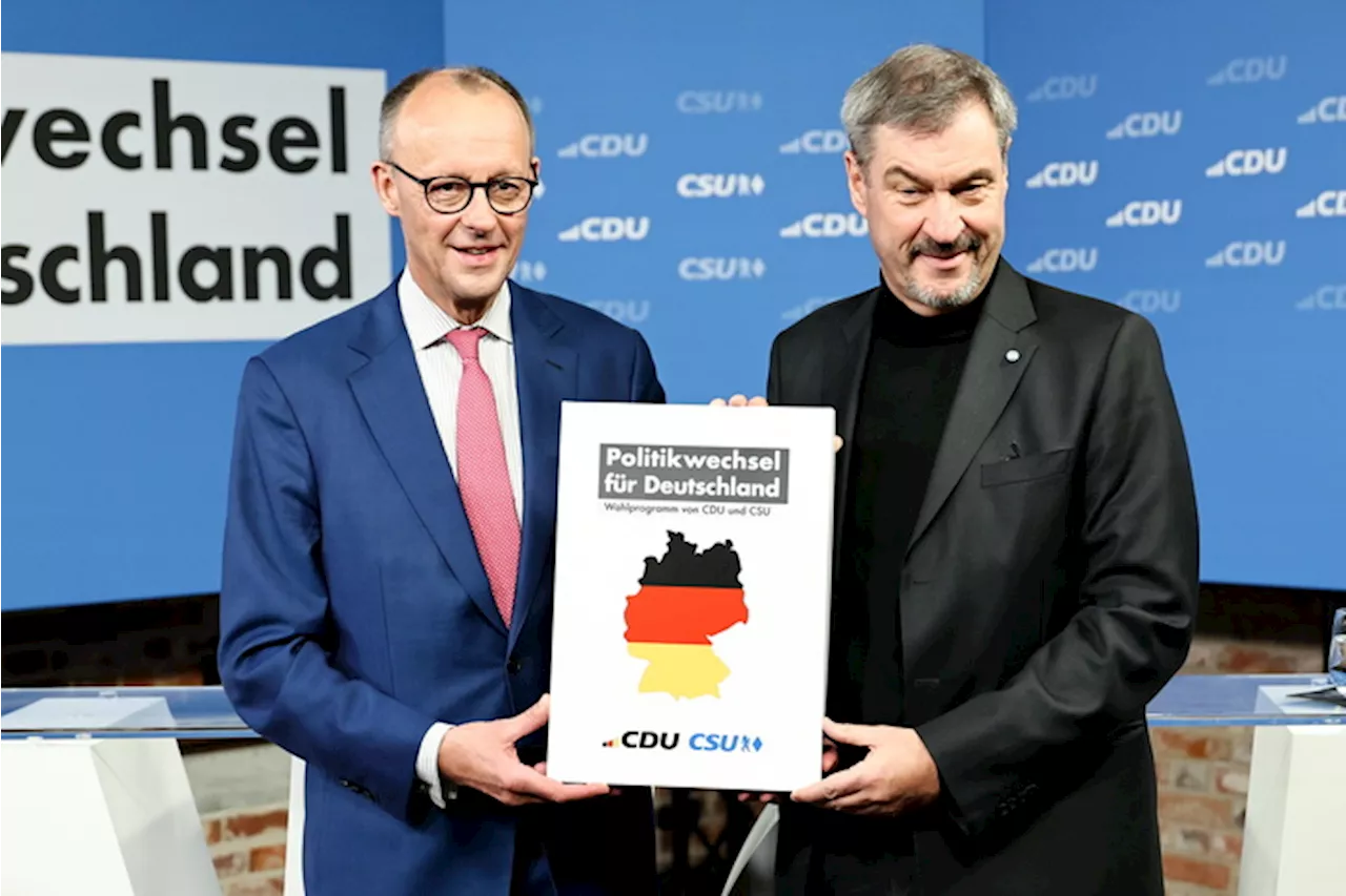 CDU e CSU presentano la campagna per le elezioni federali