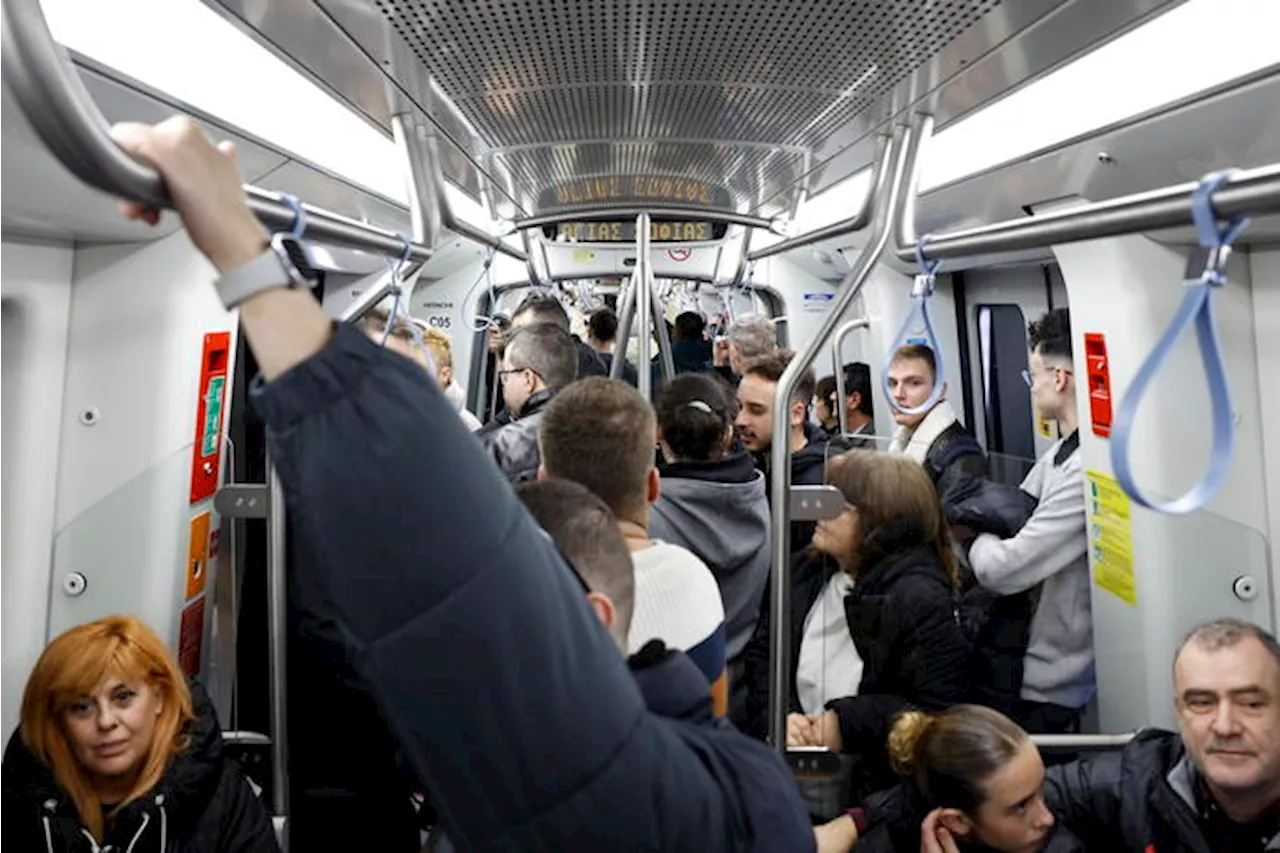 Indagine in Grecia per guasto treno metropolitana