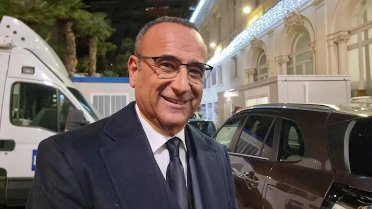 Sanremo, Conti: 'Scelgo i brani non i cantanti, Tony Effe stupirà'