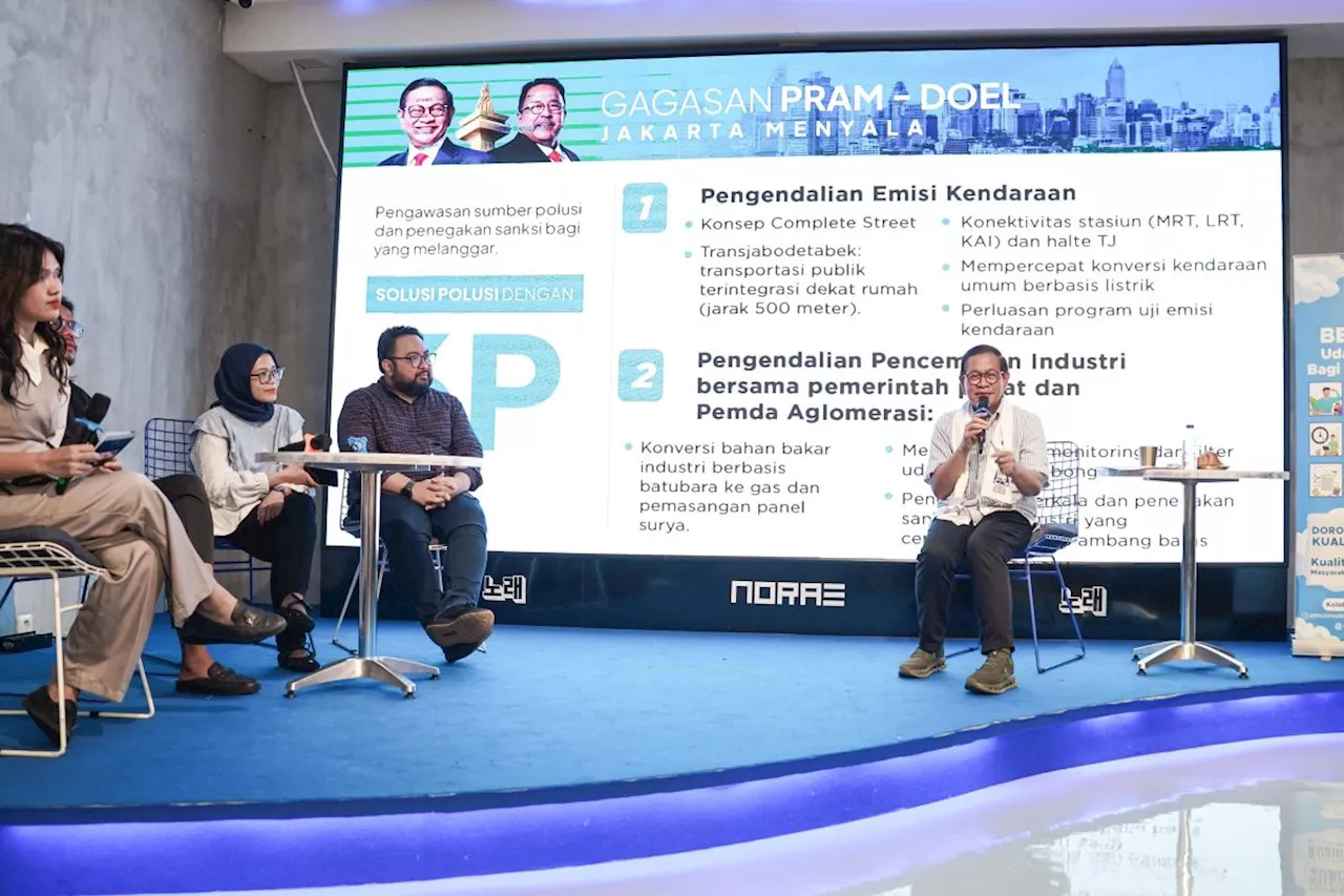 Bicara Udara Berikan Rekomendasi untuk Atasi Polusi Udara di Jakarta