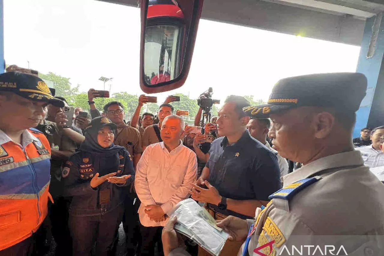 Menko AHY Tekankan Uji Kelaikan Bus Selama Angkutan Natal dan Tahun Baru