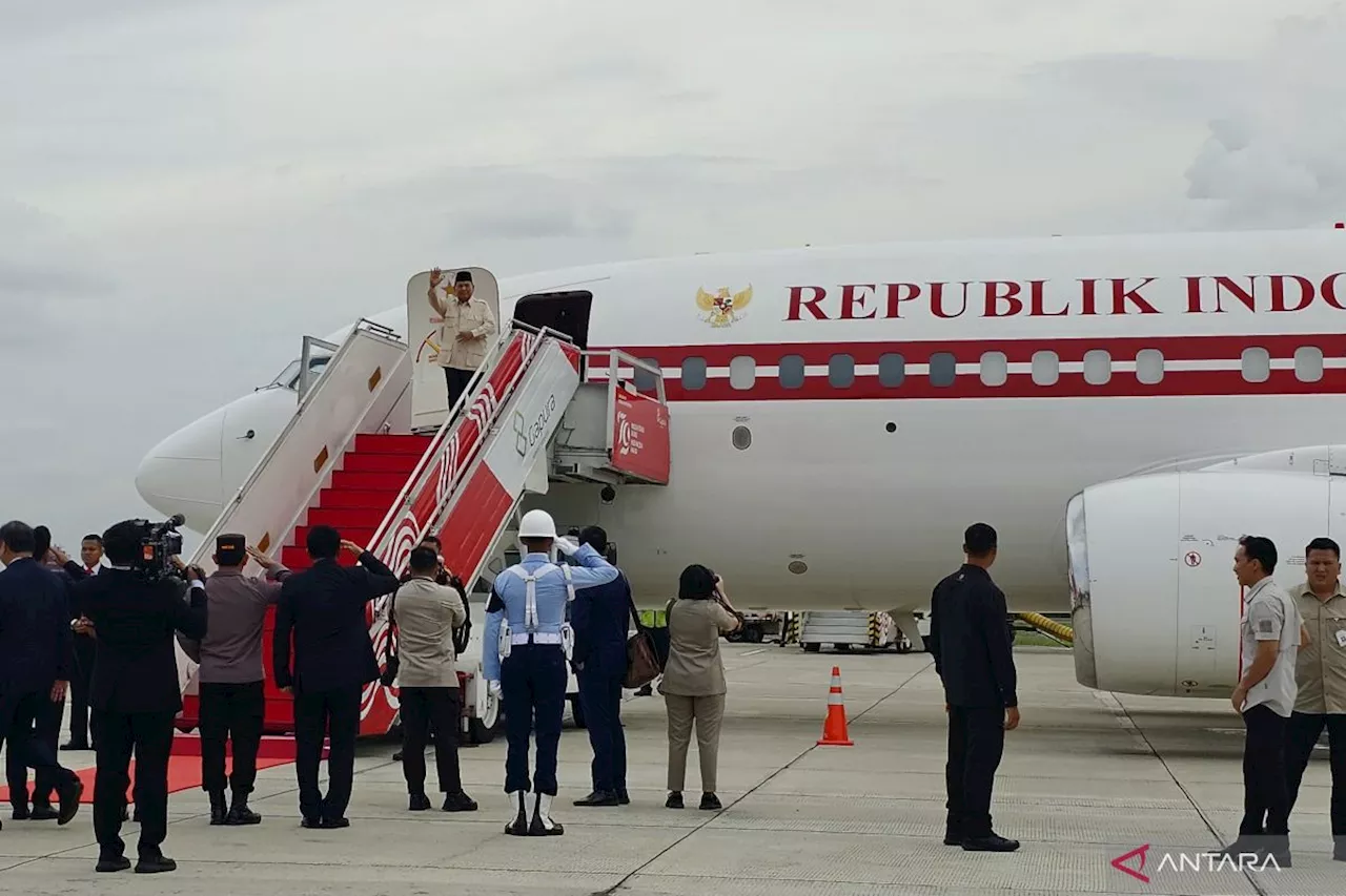 Presiden Prabowo bertolak ke Mesir lakukan kunjungan kenegaraan