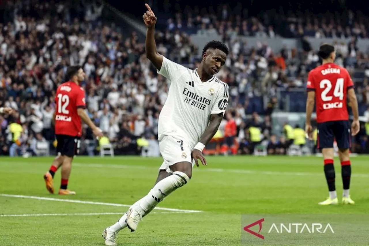 Vinicius Junior Raih Penghargaan Pemain Pria Terbaik FIFA 2024