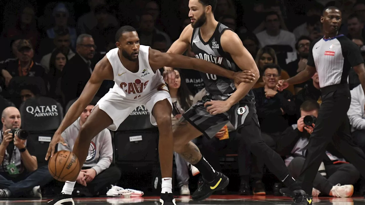 Evan Mobley scores 21 to lead the Cavaliers over the Nets 130-101