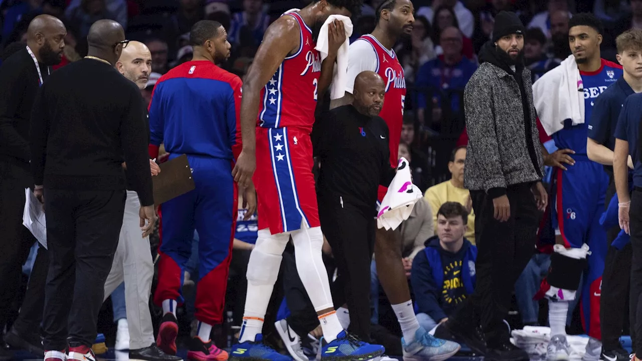 Joel Embiid's sinus fracture 'not nearly as severe' as previous 2 facial fractures, per Nick Nurse