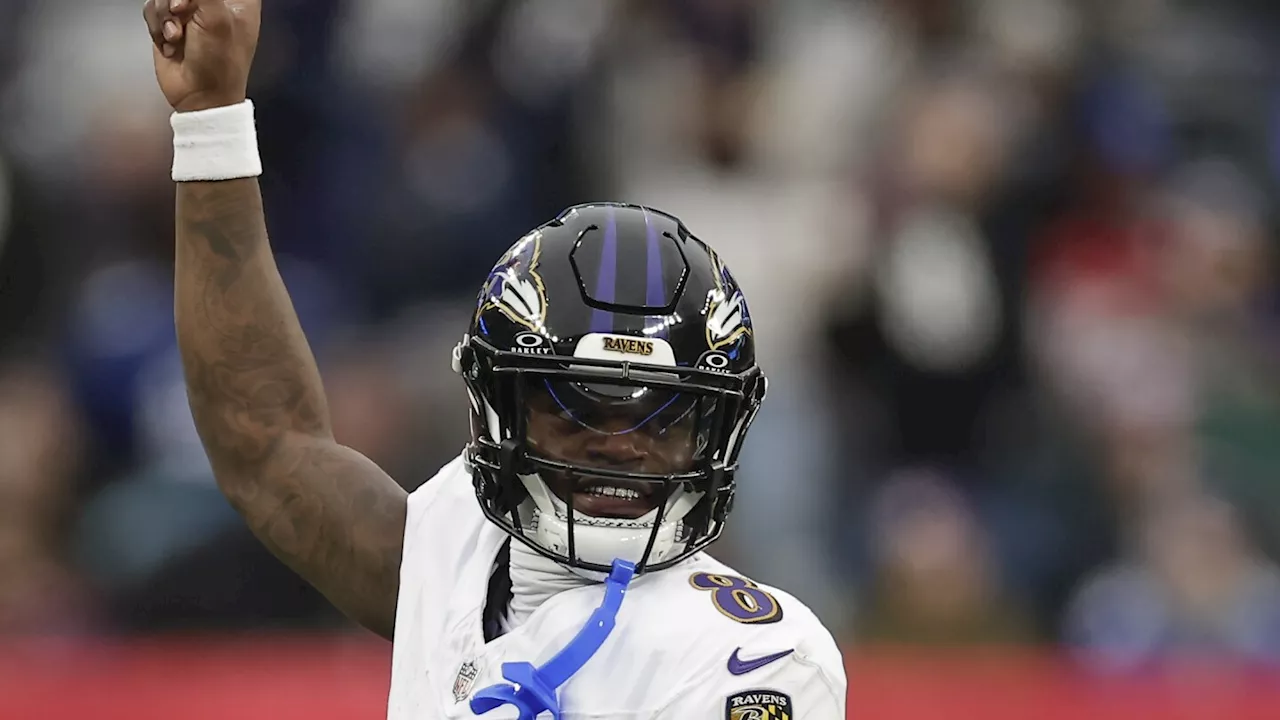 Lamar Jackson threw 5 TDs against the Giants. It was also one of his