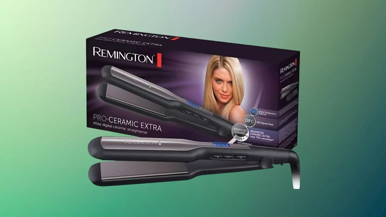 Amazon, Remington Pro-Ceramic Extra Lisseur'a 64% indirimle