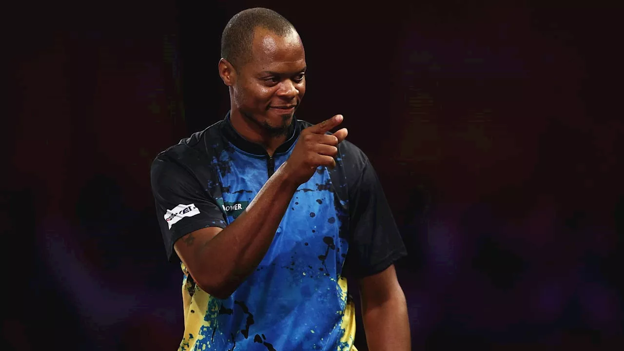 Bahamian Sweeting Makes History at World Darts Championship