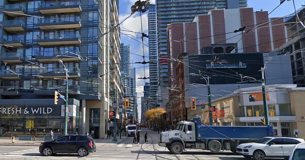 Busy Toronto intersection shut down indefinitely after dump truck catastrophe