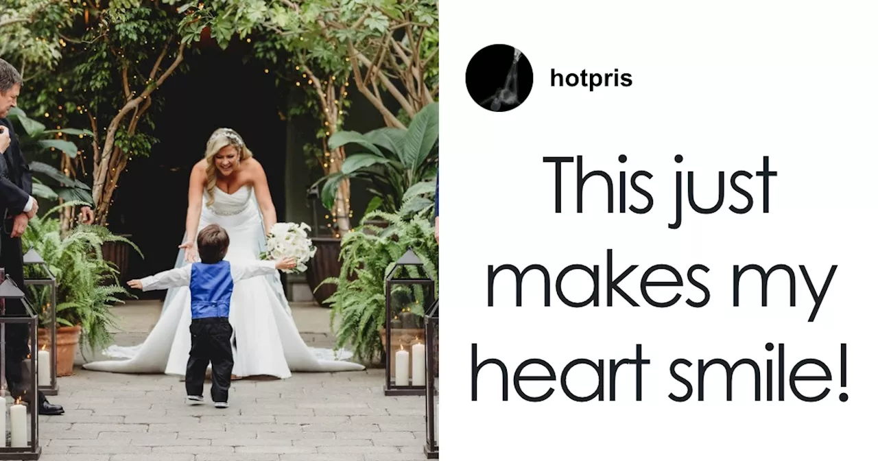 2YO Suddenly Realizes His Mom Is The Bride—His 'Heart-Melting' Reaction Is Winning The Internet