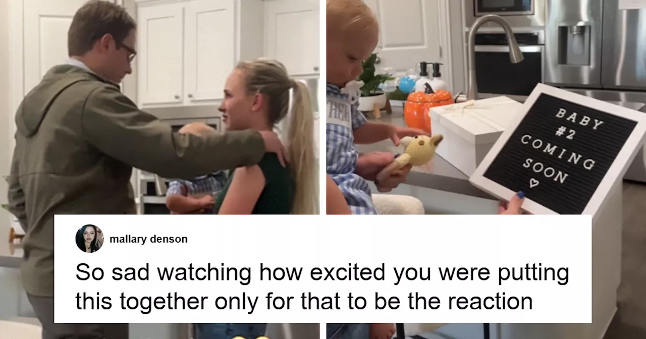 Internet Slams Husband’s 'Depressing' Reaction to Wife’s Second Pregnancy Reveal: 'I Would Cry'