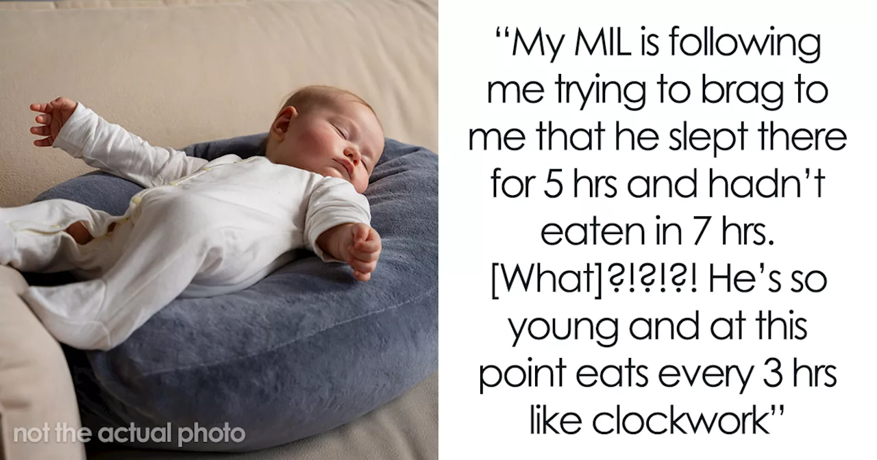 MIL Proud Of Not Feeding Newborn For 7 Hours, Horrified Parents Ban Her From Babysitting