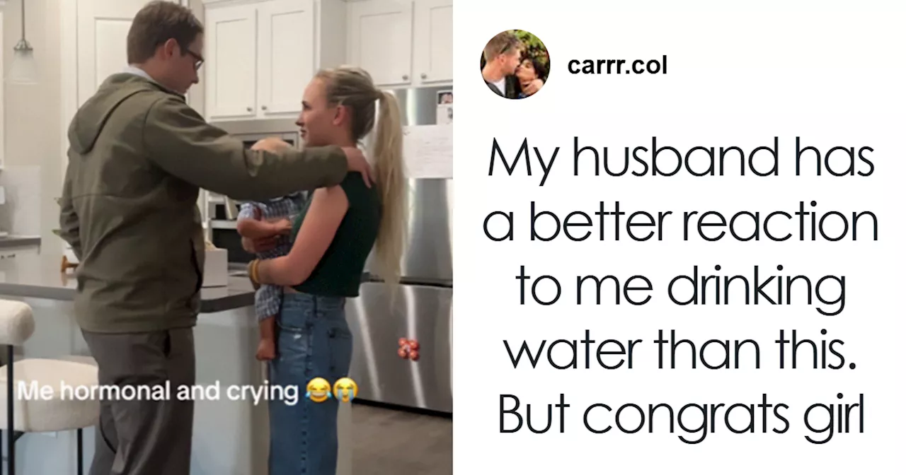 TikToker's Husband's Shocked Reaction to Pregnancy Announcement Sparks Discussion