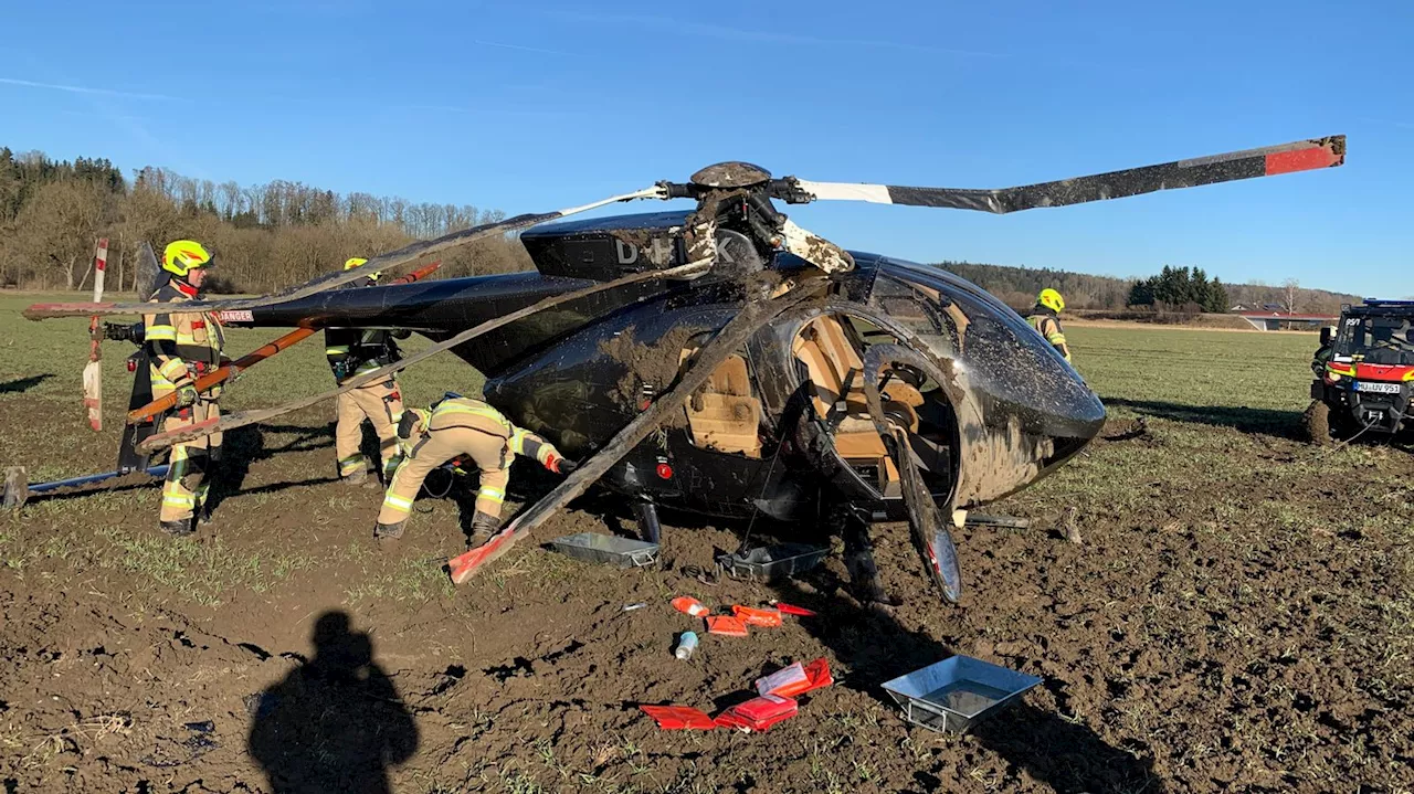 65-jähriger Pilot bewahrt Hubschrauber absturz