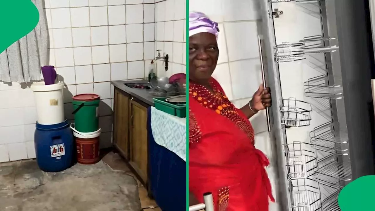 Daughter Transforms Mother's Kitchen into a Modern Cooking Space