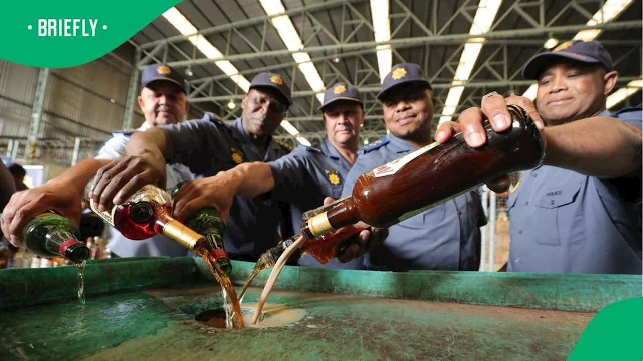 South African Police Destroy Thousands of Litres of Alcohol, Sparking Hilarious Reactions