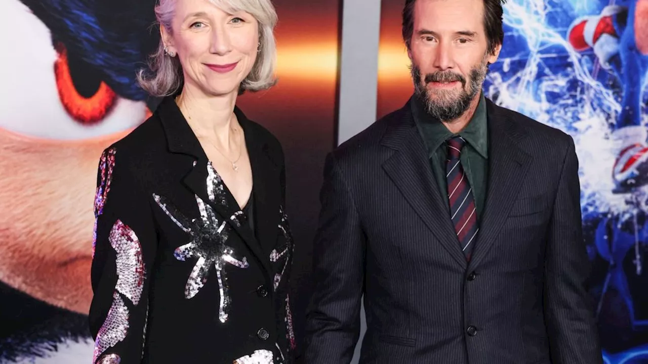 Keanu Reeves schwärmt von seiner Partnerin Alexandra Grant bei 'Sonic 3'-Premiere