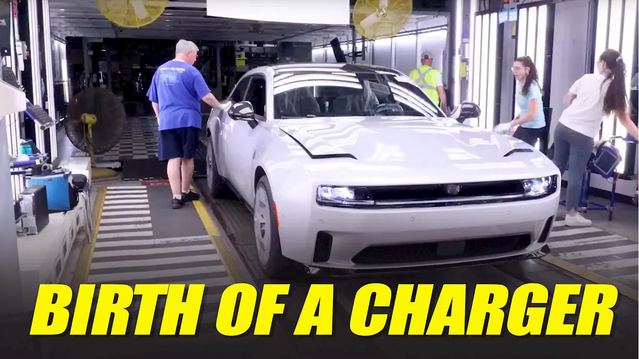 Dodge Charger Daytona EV Production Begins in Canada