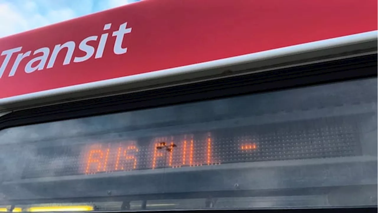 Crowded Calgary Transit Buses Leaving Riders Behind