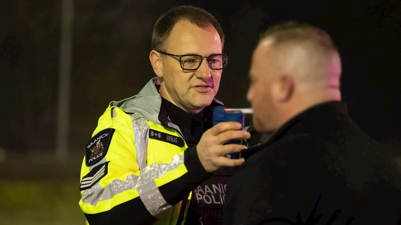 25 impaired drivers caught in Saanich in first 15 days of December: police