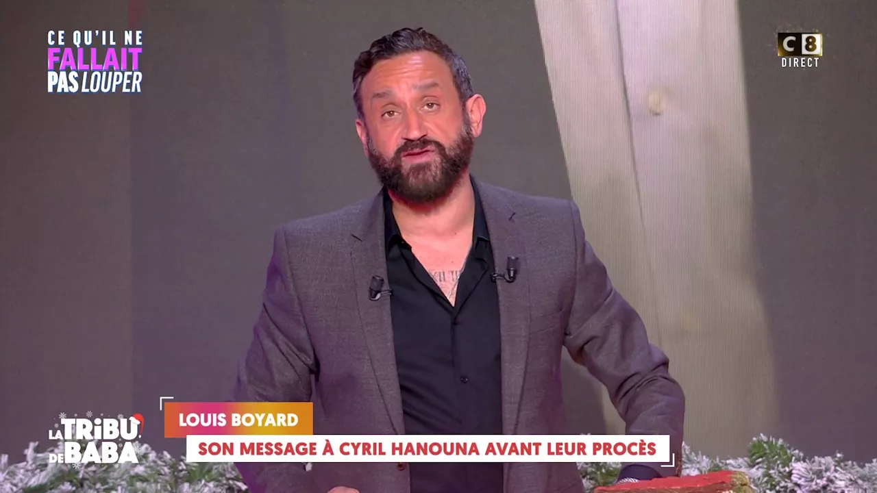 Procès de Cyril Hanouna : absent face à Louis Boyard, l’animateur de TPMP s’explique… et c’est bas de plafond