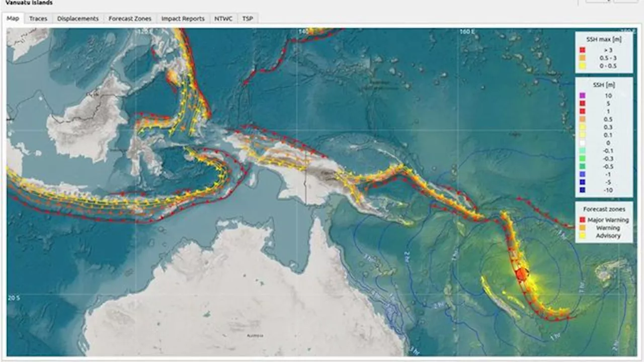 Gempa M7,5 dan Tsunami Hantam Vanuatu, BMKG Jelaskan Efek ke Indonesia