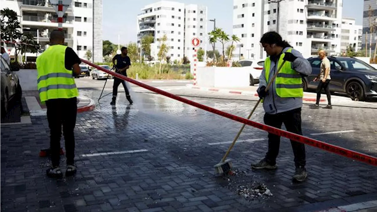 Houthi Bom Israel, Hantam Tel Aviv-Ashkelon