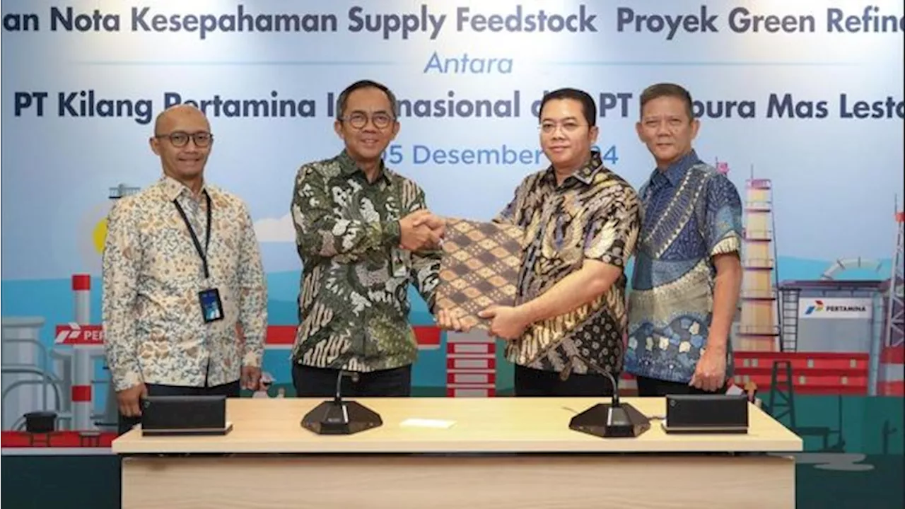 Kilang Pertamina Internasional Siap Olah Minyak Jelantah Jadi Avtur