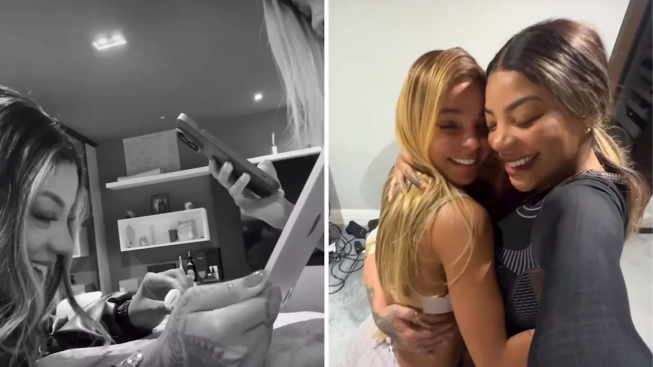 Ludmilla e Brunna Gonçalves revelam vídeo da descoberta da gravidez