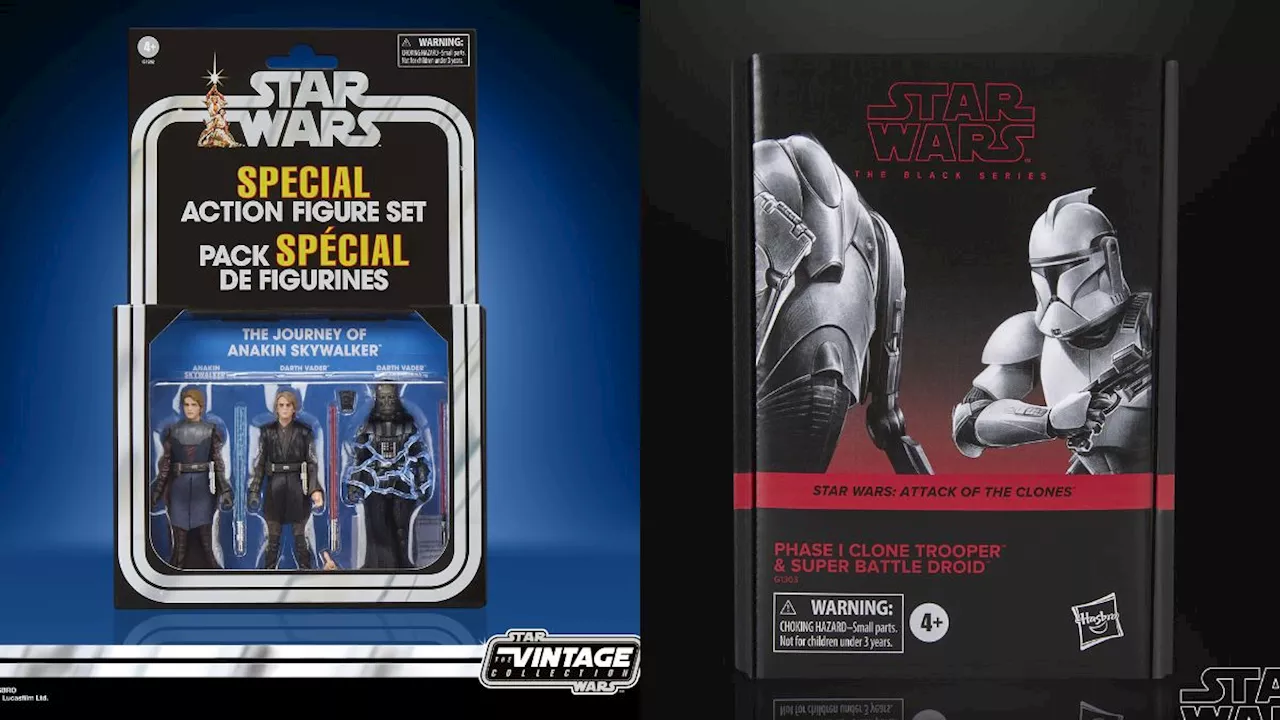 Hasbro's Prequel-Inspired Star Wars Figures Revealed for Gift the Galaxy 2024