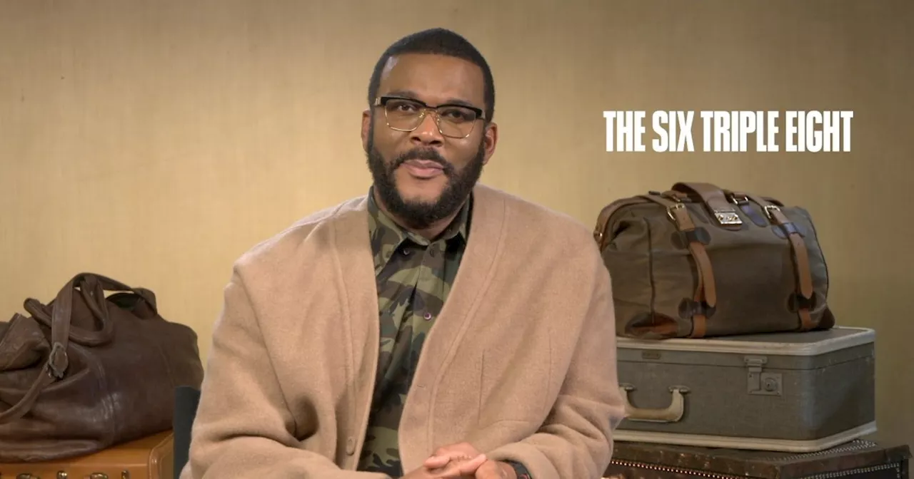 Tyler Perry Discusses 'The Six Triple Eight' and His Creative Evolution