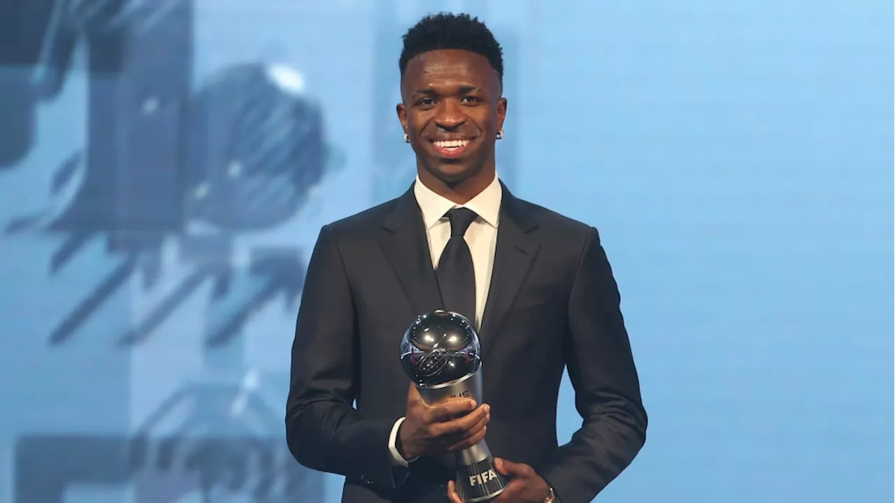 Vinicius Junior and Aitana Bonmati win FIFA best player of the year awards