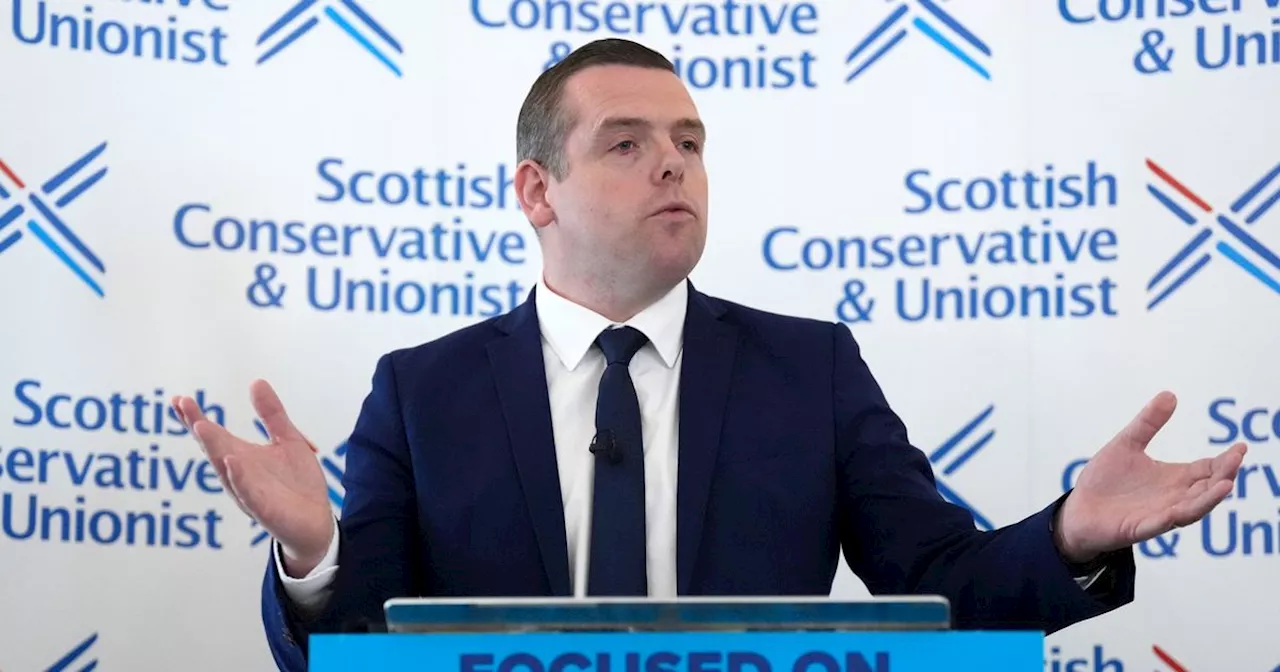 Former Scottish Tory Leader Douglas Ross Receives £25,000 Donation