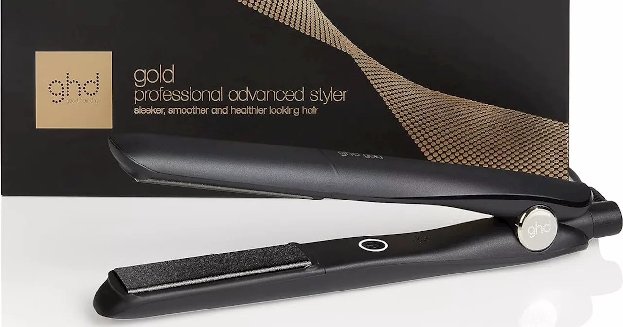 ghd Gold Hair Straightener & Styler at a Discounted Price on Amazon