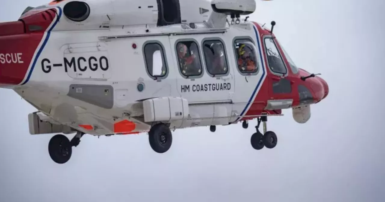 North Sea Swimmer Rescued by Coastguard Helicopter and Lifeboat