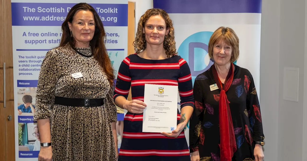 Stirling Teacher Awarded for Excellence in Dyslexia and Inclusive Practice