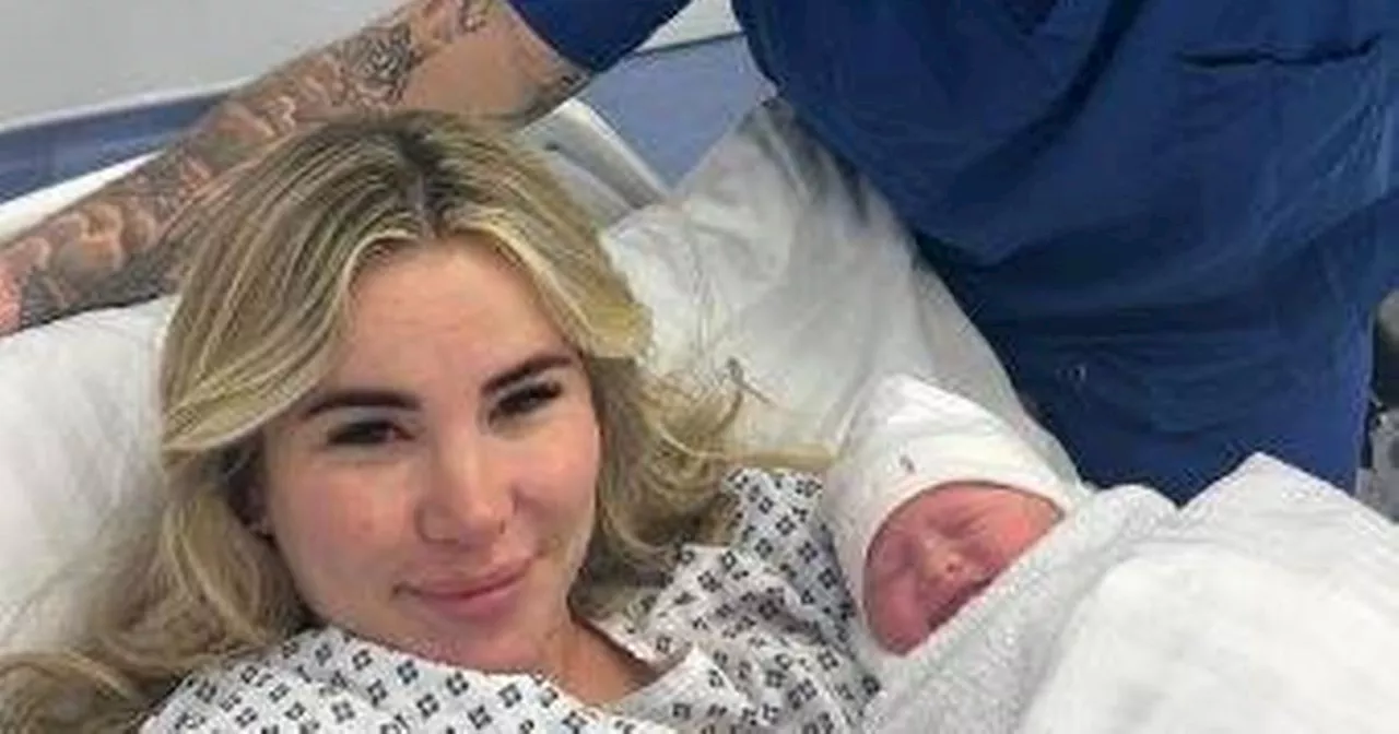 TOWIE's Georgia Kousoulou's newborn daughter rushed to A&E with bronchitis