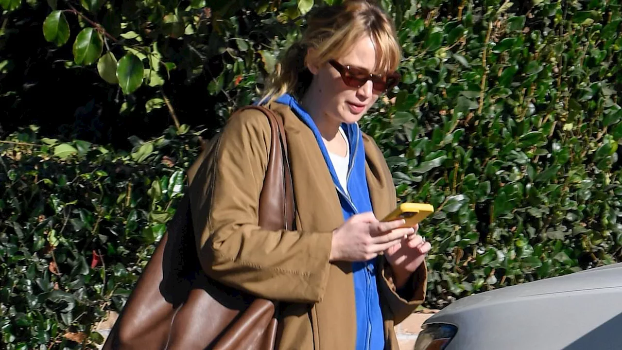 Jennifer Lawrence Spotted with Baby Bump in Los Angeles