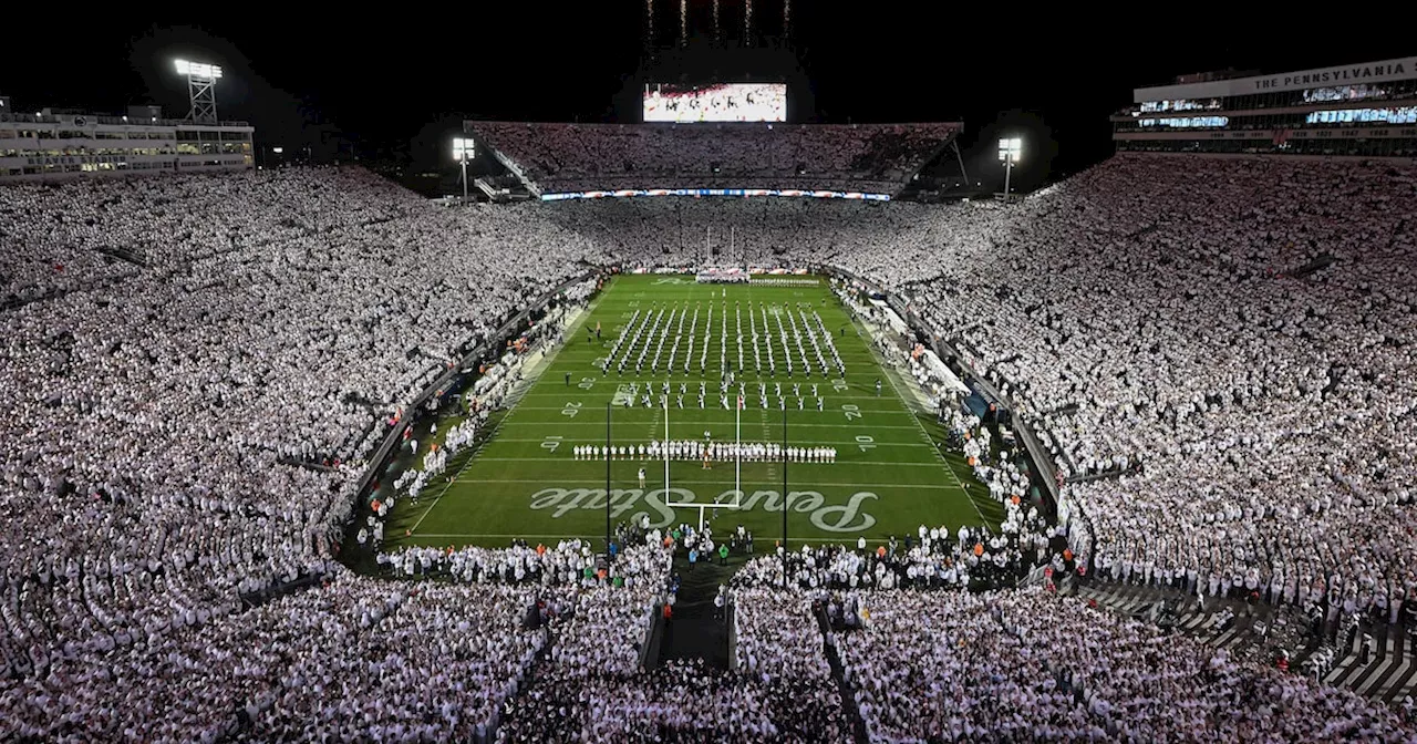 SMU Faces Intimidating Penn State 'White Out' Environment